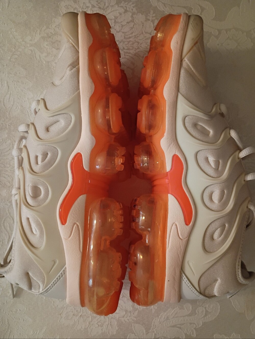 NIKE (AO4550-005) Air VaporMax Plus 'Creamsicle' - Women's Size 9 - Picture 10 of 16